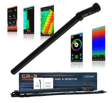 GROUNDTECH GR3 Deep Seeking 3D Metal Detector/Single Sensor